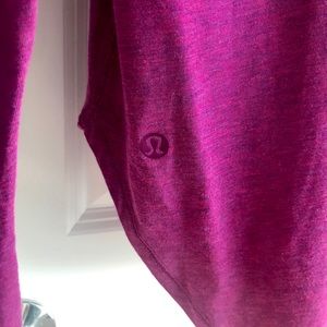 lululemon athletica Tops - Lululemon raspberry long sleeved yoga shirt lululemon athletica Tops - Lululemon raspberry long sleeved yoga shirt
